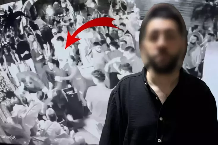 'Он сказал, что приставал к моей девушке', - и перерезал себе горло стеклянным стаканом.