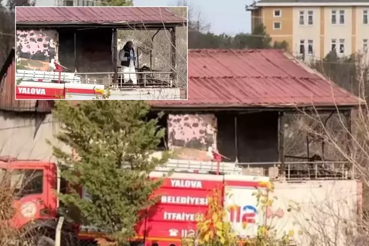 Here is the safe house where the clash with ISIS terrorists took place.