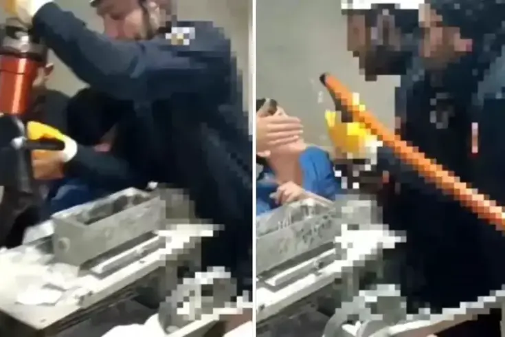 Kolu hamur makinesine sıkışan çocuğun imdadına itfaiye yetişti