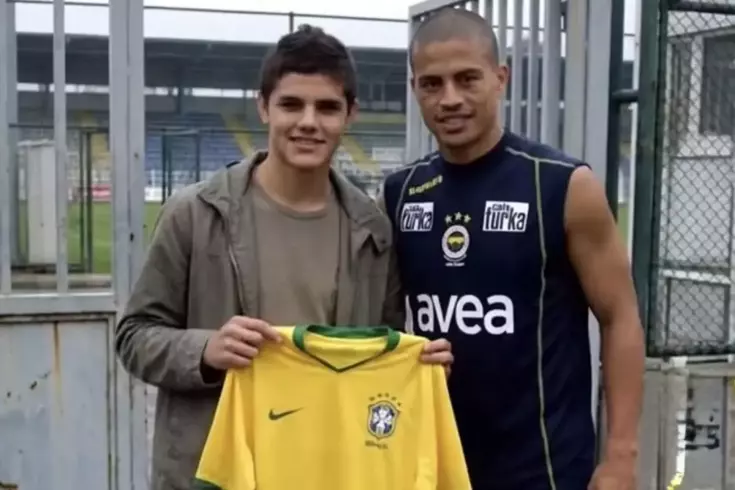 Yıllar sonra ortaya çıkan fotoğraf! Alex de Souza ve Mauro Icardi yan yana