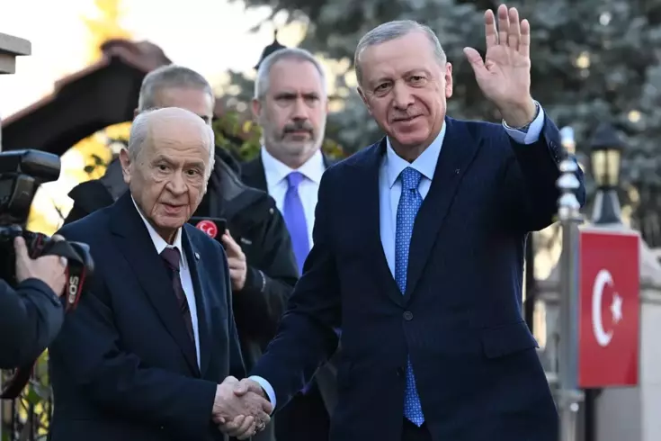 A meaningful gift from Erdoğan to Bahçeli! He celebrated his New Year and birthday.