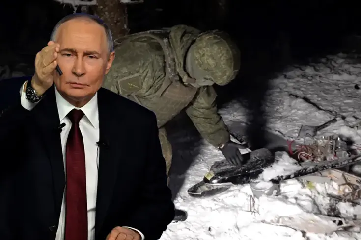 Images of the attempted attack on Putin's residence have been released.