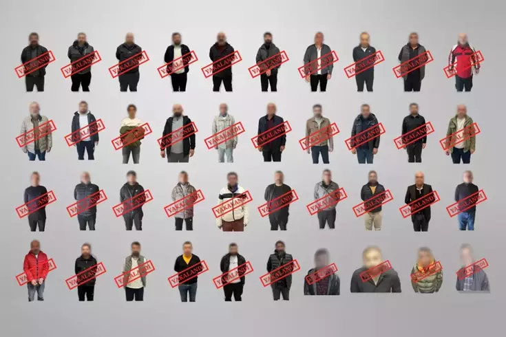 Forty criminals wanted on a red notice and at the national level have been brought to Turkey.