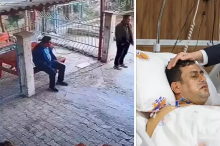 Mersin'de öğrencinin tüfekle yaraladığı okul müdürü tedavisinin ardından taburcu oldu