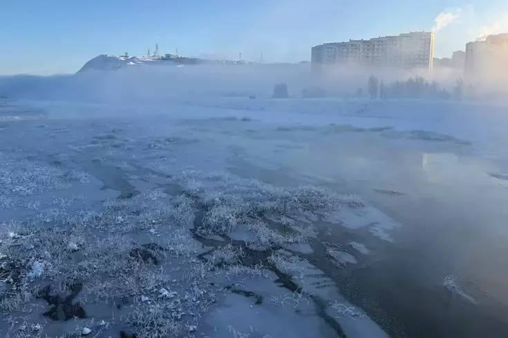 Sibirya değil Türkiye! En uzun nehir dondu