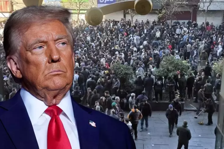 Trump supports protesters in Iran: Our weapons are ready, we are prepared to fire to save them.