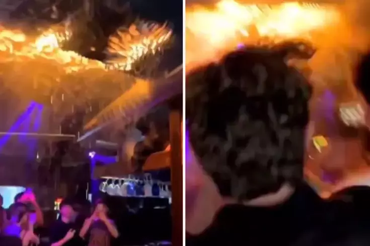 As the disaster struck quickly in the bar fire in Switzerland, they continued to have fun without understanding.