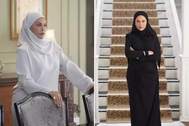 Hülya Avşar yeni rolü için tesettüre girdi: Çok konforlu