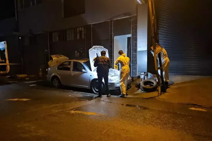 The lifeless body was found in a fetal position in the vehicle he entered to warm up.