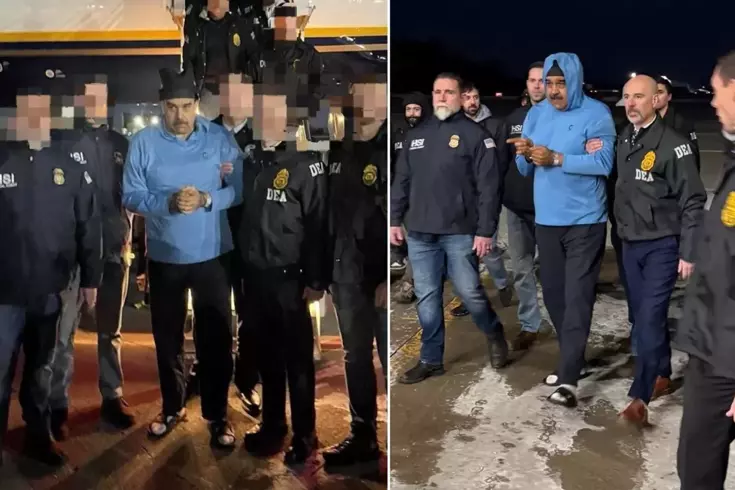 Maduro was brought to New York like this! The details in the footage caught attention.