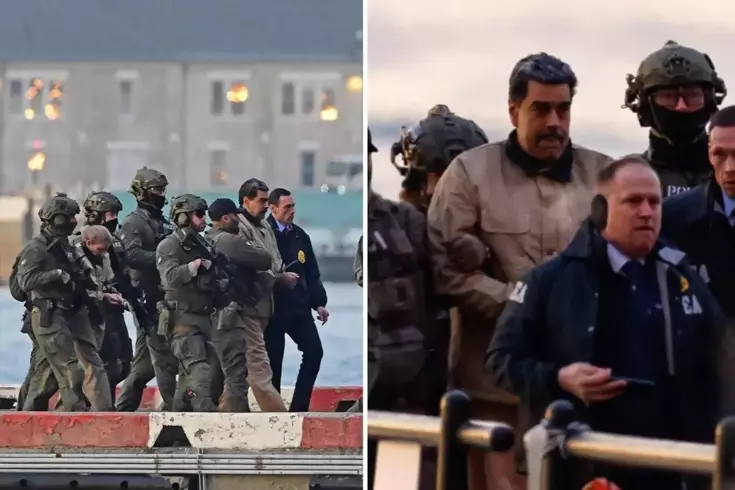 At the end of the trial, the courtroom was chaotic, and Maduro shouted a single sentence.