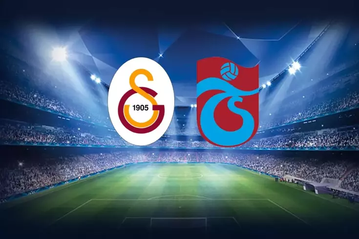 The starting lineups for the Galatasaray-Trabzonspor match have been announced.