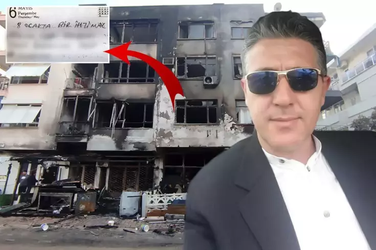 Yangında ölen Mete'nin defterindeki not şoke etti! Tarihine kadar yazmış