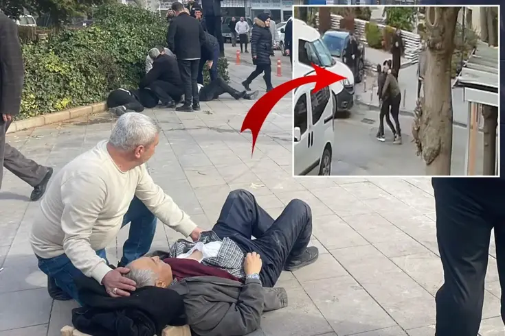 Baba ve 3 oğlunun silahlı saldırıya uğradığı anlar kamerada! Bir acı haber geldi