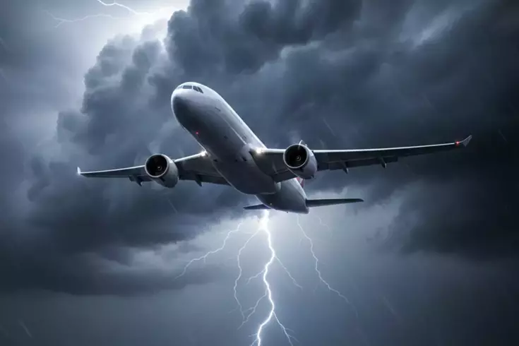 Kayseri uçağı rüzgar nedeniyle inemedi, yolcular büyük panik yaşadı