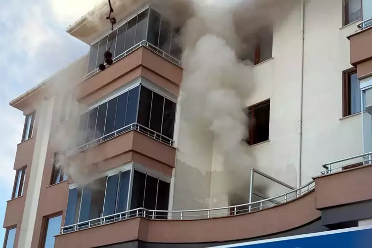 Fire at home in Tekirdağ: Lifeless body of elderly woman found