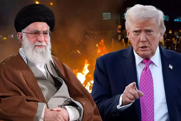 Trump'tan iç savaşın eşiğindeki İran'a bir tehdit daha: Çok sert vururuz
