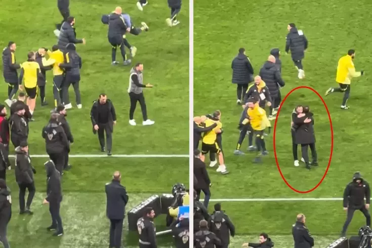 Galatasaray-Fenerbahçe maçının sonuna damga vuran an