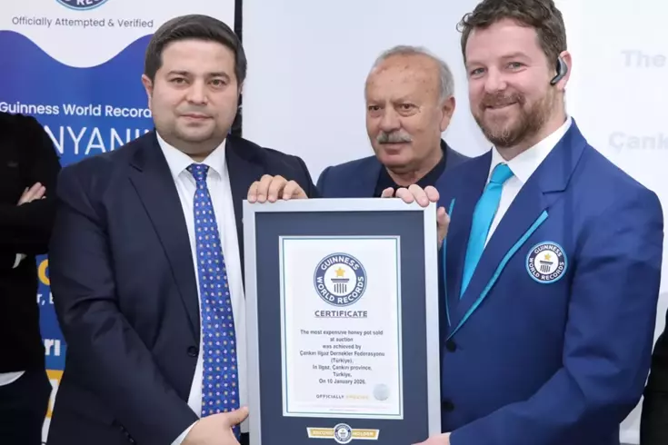 Ilgaz'da satılan bal dünyanın en pahalı balı olarak Guinness Rekorlar Kitabı'na girdi