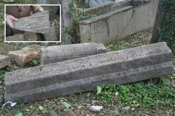 Mezarlığın altından hazine fışkırdı! Üzerinde Samsun yazıyor