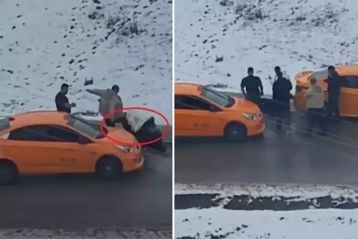 Yolun ortasında acımadan vurdular! İşte dehşet anları