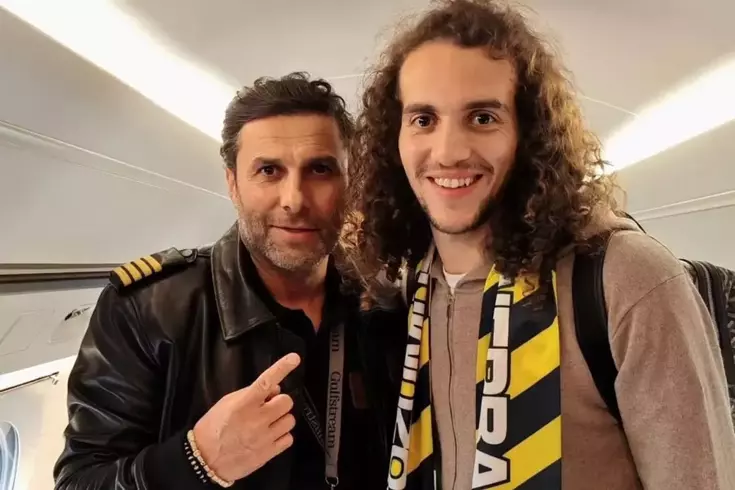 Guendouzi'yi İstanbul'a getiren uçağın pilotu Fenerbahçe'nin yeni transferini açıkladı