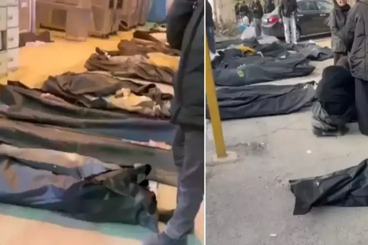 Komşu kan gölüne döndü! Ceset torbaları artık hastanelere sığmıyor