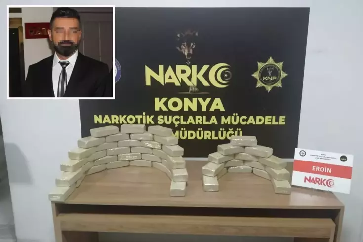 Ödüllü narkotik polisi eroin sevkiyatından 26 yıl hapis aldı