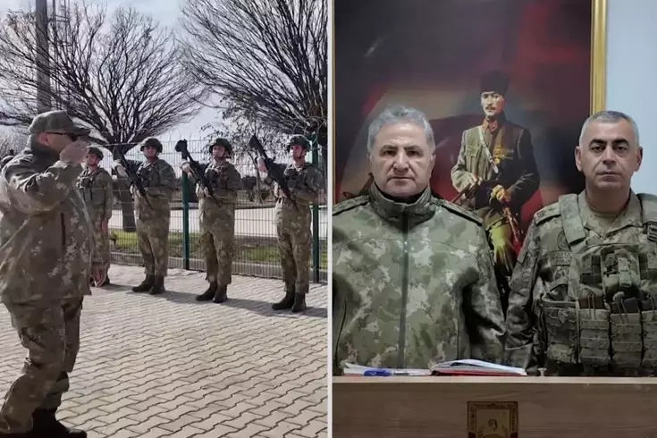 MSB görüntüleri yayınladı: Türkiye sınırında dikkat çeken hareketlilik