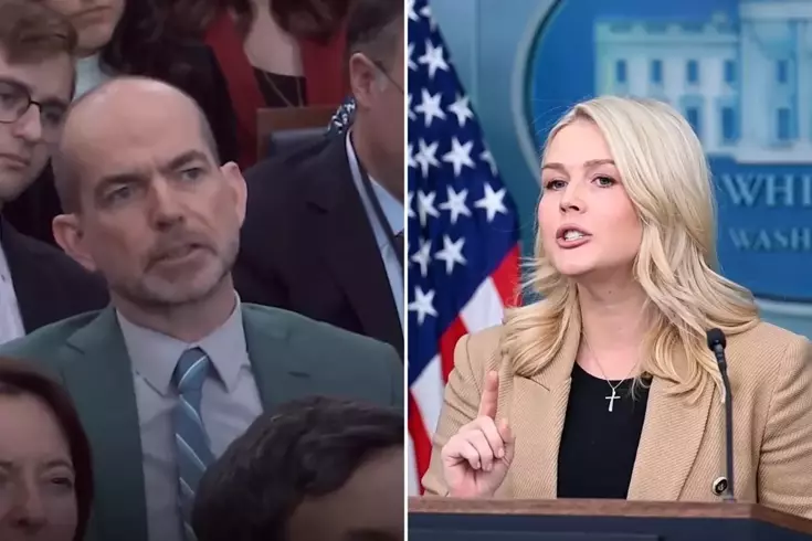 Beyaz Saray Sözcüsü ICE sorusu soran gazeteciye sert çıktı: Sen solcu bir yazarsın