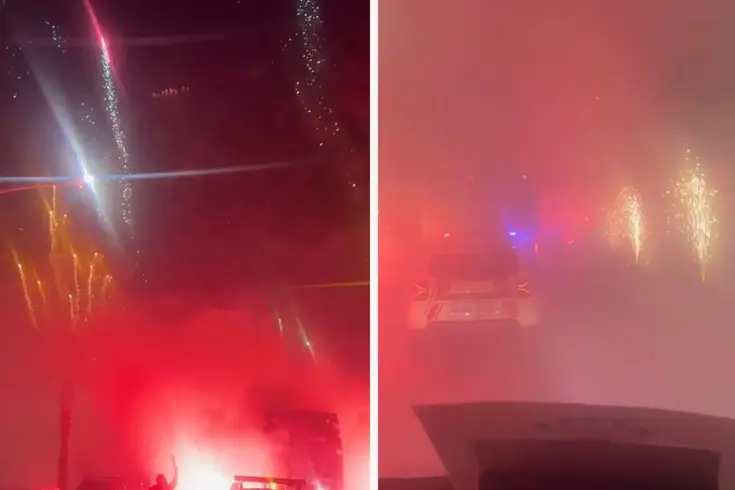 Ortalık yangın yerine döndü! Fenerbahçe'ye Alanya'da coşkulu karşılama