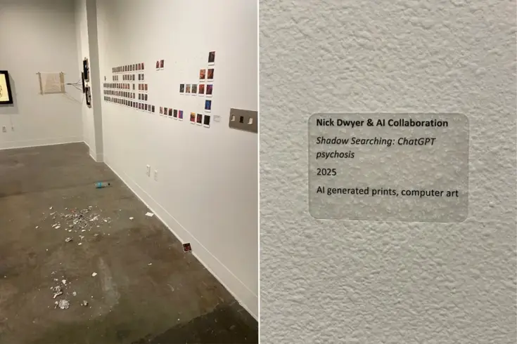 ABD'de ilginç protesto: Yapay zeka eserini yedi, tutuklandı