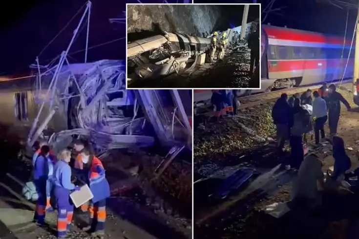 2 hızlı tren raydan çıktı! En az 24 kişi öldü, onlarca kişi yaralandı