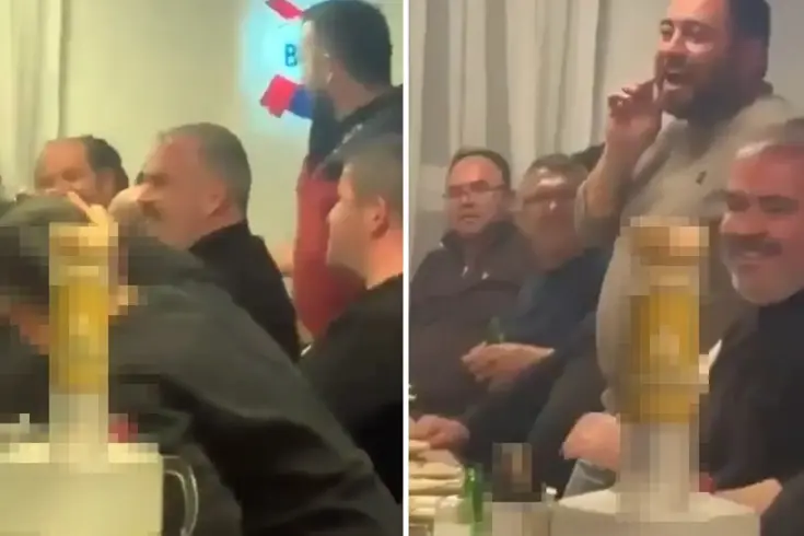 İnfial yaratan görüntü: Alkol masasında sela okutan MHP'li meclis üyesi