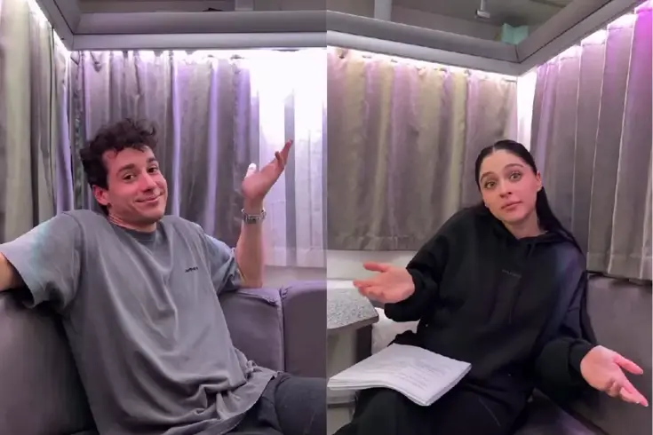 Cemre Baysel ve Cem Bölükbaşı'dan ilk paylaşım akım videosuyla geldi