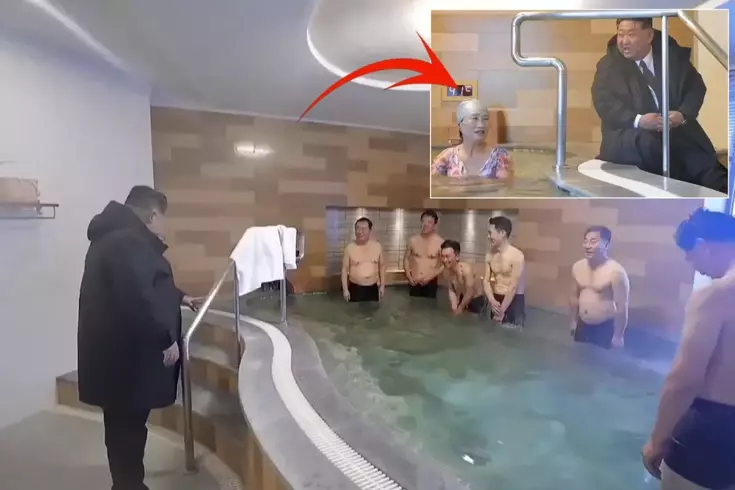 Böyle bir şey ilk kez servis edildi: Kuzey Kore'den gelen görüntüye bakın