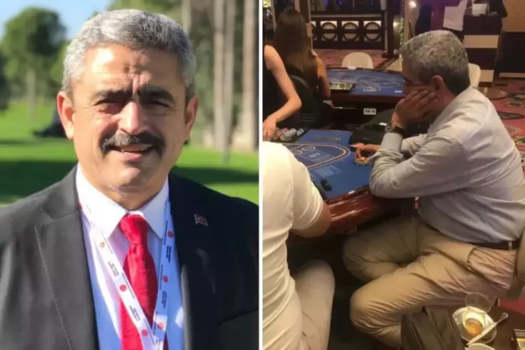 تمت إقالة الرئيس المنتمي لحزب الحركة القومية بعد ظهور الصور.