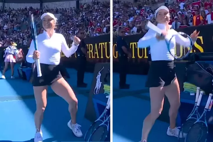 أصبح فرح يوليا بوتينتسيفا التي أقصت زينب سونميز حدثًا.