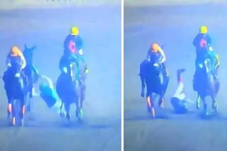 At yarışında korkunç facia: Attan düşen jokey, başka bir atın altında kalarak öldü