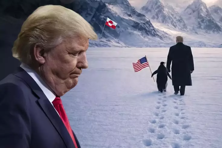 Trump tried to send a message about 'Greenland' but became the subject of ridicule.