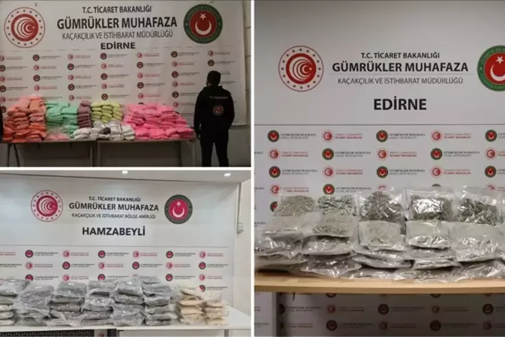 Gümrükler Muhafaza ekipleri zehir tacirlerine göz açtırmadı
