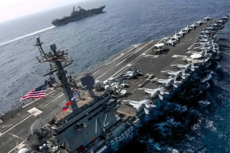 Savaş çanları çalıyor! Dev uçak gemisi bölgeye ulaştı, iptal haberleri art arda geldi