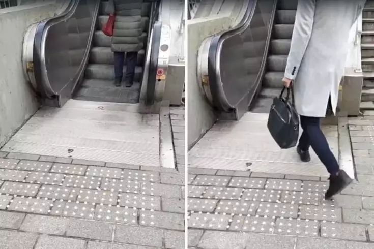 İstanbullular her gün bu sesi çekiyor! Metronun yürüyen merdivenlerinde bir garip arıza