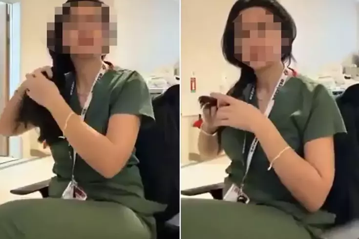 Saç örme akımına destek veren hemşire gözaltına alındı