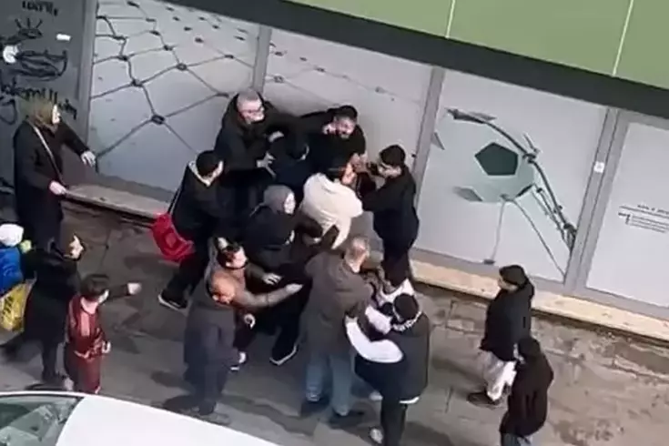Maç sonrası kavgada kulüp başkanın kolu kırıldı
