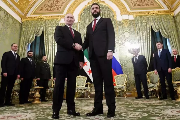 Suriye lideri Şara Rusya'da! Putin'in mesajı köşeye sıkışan SDG'ye soğuk duş etkisi yaratacak