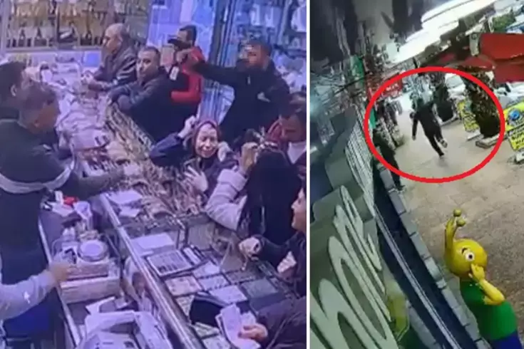 100 gram altını aldı, havaya ateş açıp kaçtı