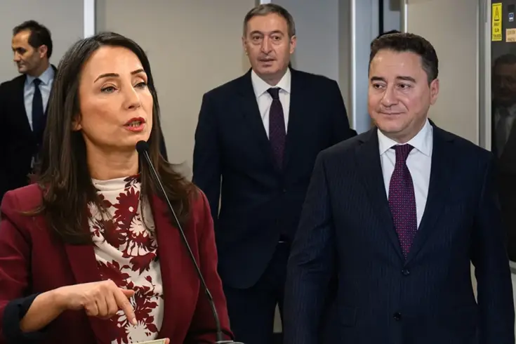 DEM Parti heyetinden Babacan'a ziyaret! Tülay Hatimoğulları'ndan bir çağrı var