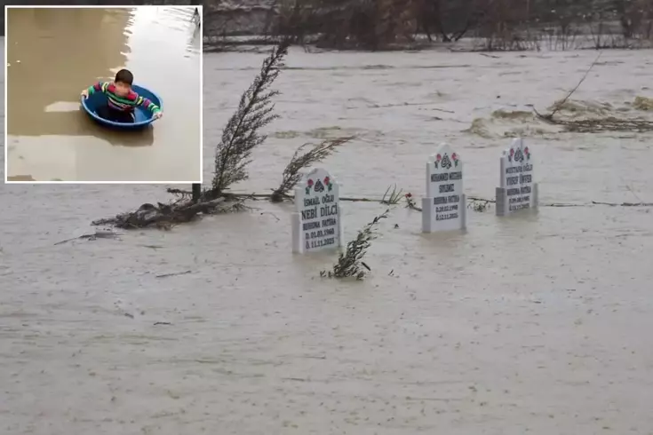 Two of our provinces were hit by floods! Graves were submerged, streams overflowed.