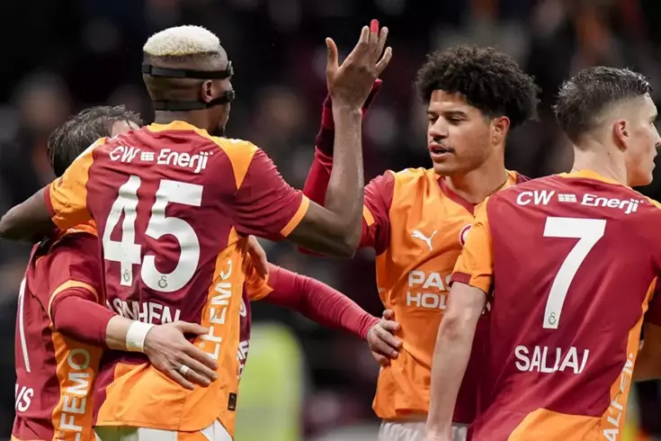 Galatasaray won joyfully against Kayserispor.